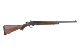 Henry .30-30 Winchester single-shot rifle with walnut stock